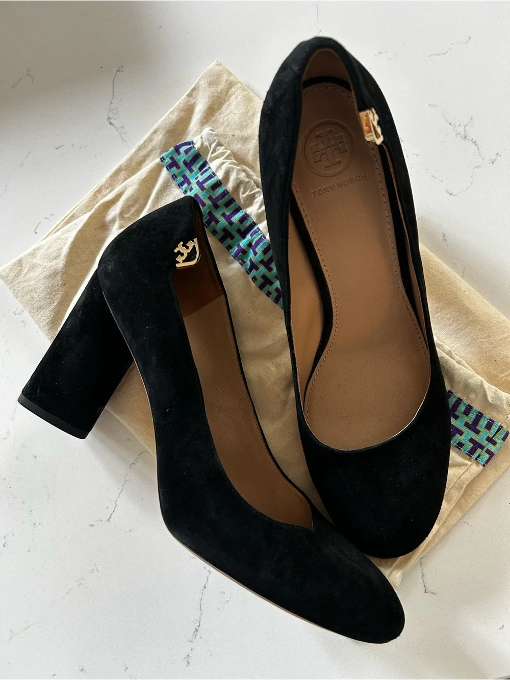 Tory Burch Elizabeth heels/pumps black size 9